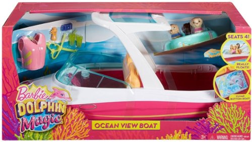 Barbie Dolphin Magic Ocean View Boat BUY IN MIDDLE EAST