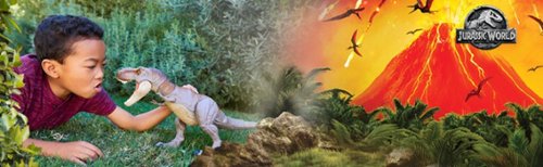 Mattel Jurassic World Bite 'N Fight Tyrannosaurus Rex BUY IN MIDDLE EAST