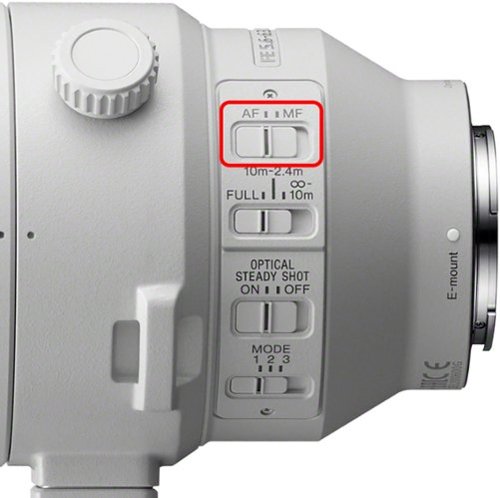 Sony 200-600mm f/5.6-6.3 G OSS Optical Telephoto Zoom Lens - White/Black WORLDWIDE DELIVERY
