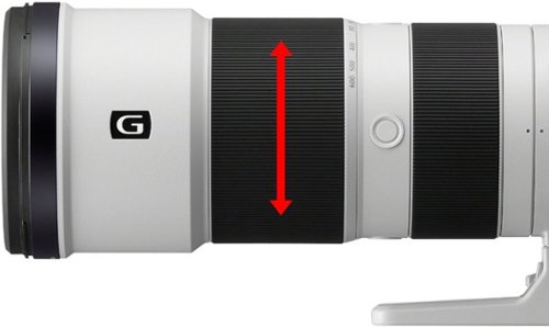 Sony 200-600mm f/5.6-6.3 G OSS Optical Telephoto Zoom Lens - White/Black SHOP ONLINE