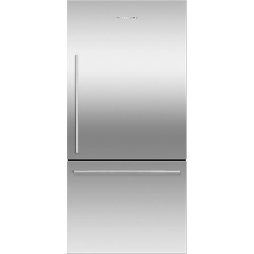 Fisher &amp; Paykel - ActiveSmart 17.1 Cu. Ft. Bottom-Freezer Refrigerator - Silver