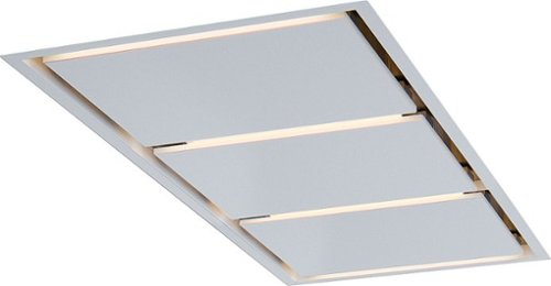 Zephyr - Lux 63 in. Ceiling Range Hood Shell with Light in White - White