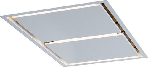 Zephyr - Lux 43 in. Range Hood Shell with light in White BODY ONLY - White