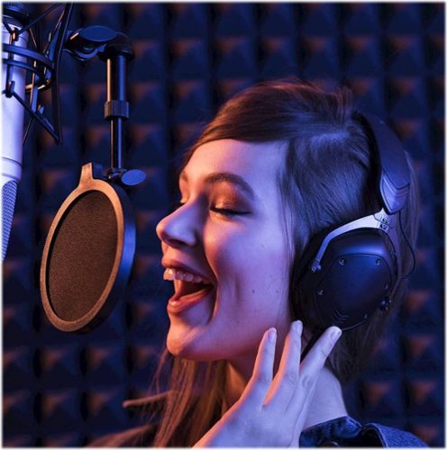 V-MODA Crossfade M-100 Master Wired Over-the-Ear Headphones - Matte Black BUY IN UAE