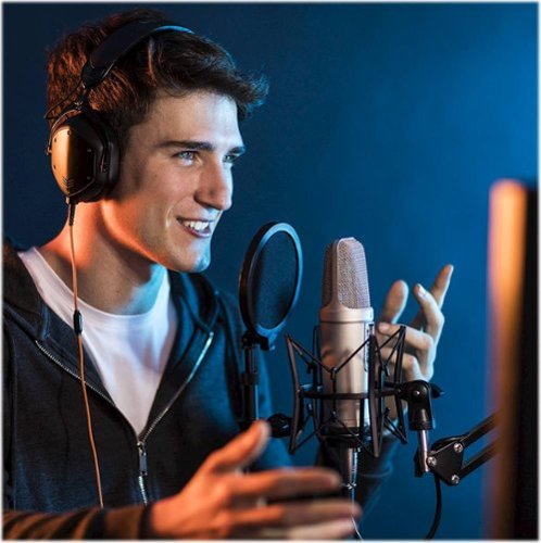 V-MODA Crossfade M-100 Master Wired Over-the-Ear Headphones - Matte Black BUY IN DUBAI