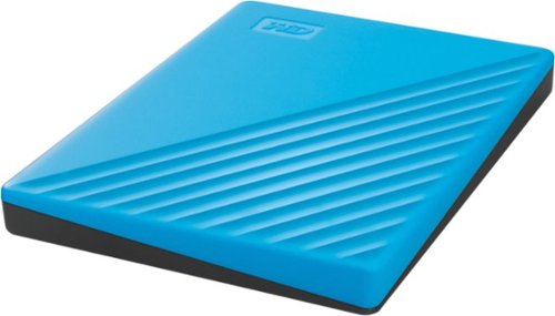 WD My Passport 2TB External USB 3.0 Portable Hard Drive - Blue GLOBAL SHIPPING