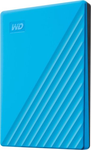 WD My Passport 2TB External USB 3.0 Portable Hard Drive - Blue WORLDWIDE DELIVERY