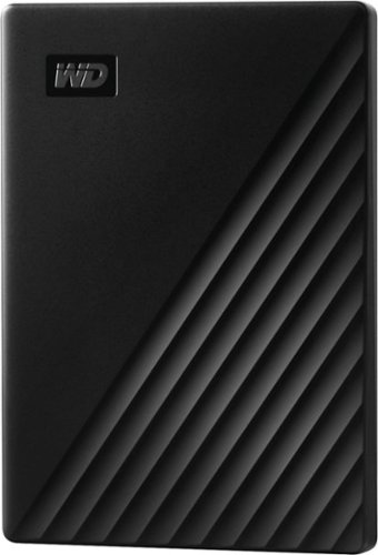 WD - My Passport 2TB External USB 3.0 Portable Hard Drive - Black