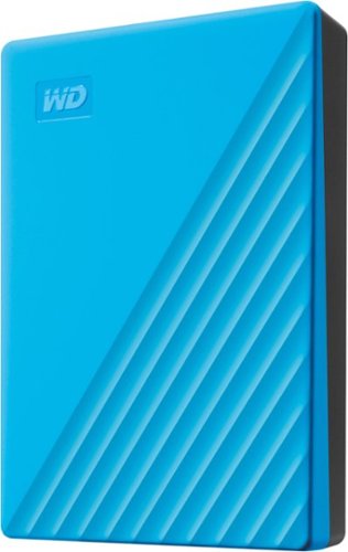 WD My Passport 4TB External USB 3.0 Portable Hard Drive - Blue WORLDWIDE DELIVERY