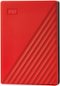 WD - My Passport 4TB External USB 3.0 Portable Hard Drive - Red-Front_Standard