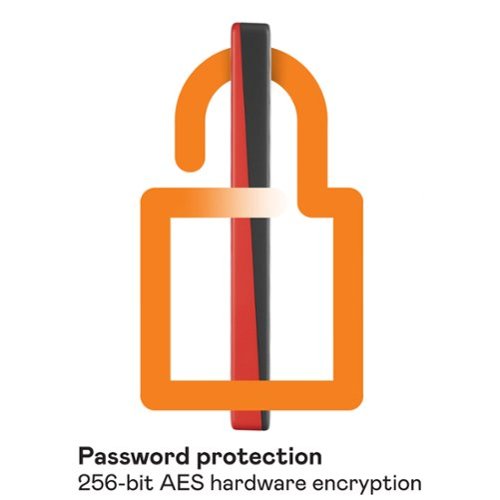 WD My Passport 4TB External USB 3.0 Portable Hard Drive - Red BUY IN UAE