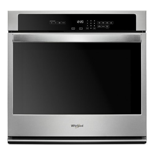 Whirlpool - 30" Built-In Single Electric Wall Oven - Stainless steel