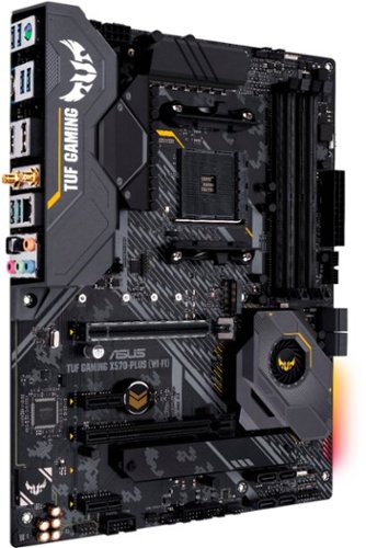 ASUS TUF GAMING X570-PLUS (WI-FI) (Socket AM4) AMD X570 ATX DDR5 Wi-Fi 6E Motherboard - Black WORLDWIDE DELIVERY