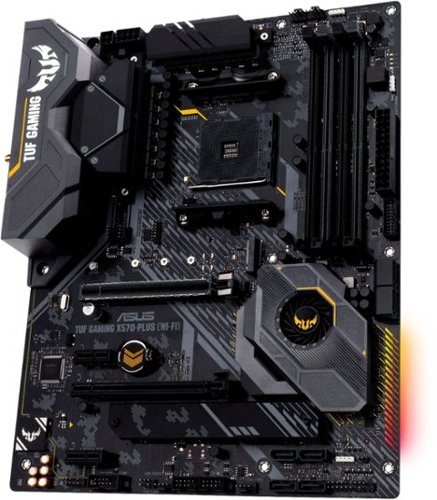 ASUS TUF GAMING X570-PLUS (WI-FI) (Socket AM4) AMD X570 ATX DDR5 Wi-Fi 6E Motherboard - Black GLOBAL SHIPPING