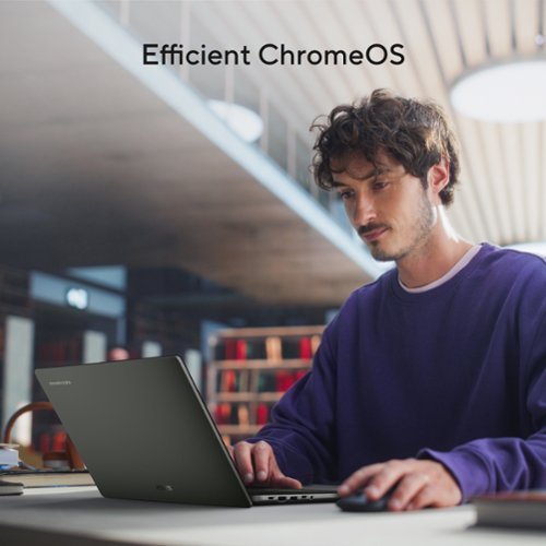 ASUS CX14 14 FHD Chromebook Plus Laptop with Google AI - Intel Core 3 (2025) - 8GB Memory - 128GB Storage - Hunter Green GLOBAL SHIPPING