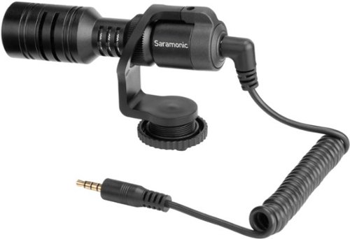 Saramonic On-Camera Mini Shotgun Mic for DSLR, Mirrorless, Video, Smartphones & Tablets (Vmic Mini) WORLDWIDE DELIVERY