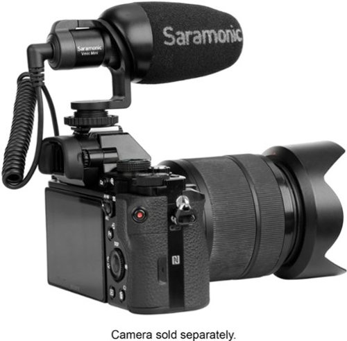 Saramonic On-Camera Mini Shotgun Mic for DSLR, Mirrorless, Video, Smartphones & Tablets (Vmic Mini) BUY IN MIDDLE EAST