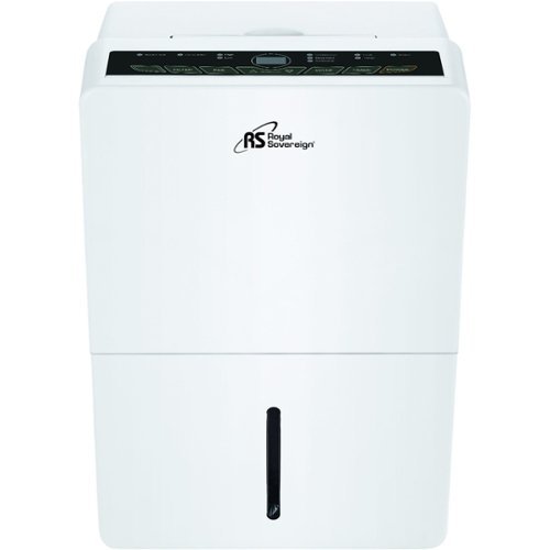 Royal Sovereign - 70-Pint Portable Dehumidifier - White-Front_Standard 
