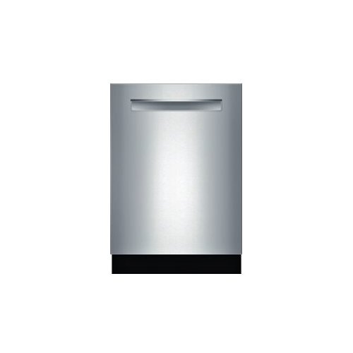 Bosch - 24" Top Control Built-In Dishwasher with Tub, 3rd Rack, 42 dBa - Stainless Steel-Front_Standard 