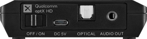 Rocketfish™ Bluetooth Audio Receiver - Black WORLDWIDE DELIVERY