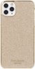 kate spade new york - Wrap Case for Apple® iPhone® 11 Pro Max - Gold Logo/Gold Munera Gold PC-Front_Standard
