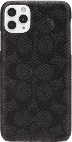 Coach - Slim Wrap - Signature C Case for Apple iPhone 11 Pro Max - Black