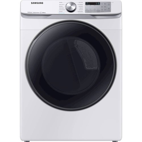  Samsung - 7.5 Cu. Ft. 12-Cycle Smart Wi-Fi Electric Dryer with Steam
