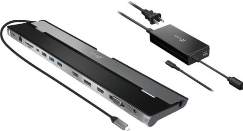 j5create - USB-C Triple Display Docking Station with 100W PD Adapter