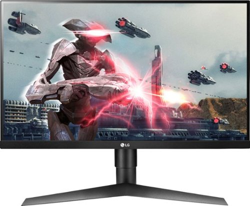  LG - UltraGear 27&quot; IPS LED FHD FreeSync and G-SYNC Compatible Monitor with HDR 10 (DisplayPort, HDMI) - Black