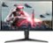 LG - UltraGear 27" IPS LED FHD FreeSync and G-SYNC Compatible Monitor with HDR 10 (DisplayPort, HDMI) - Black-Front_Standard