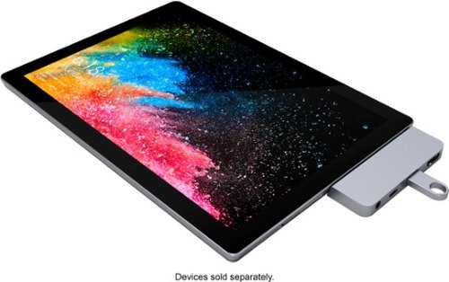 Hyper 4-Port USB-C Hub - USB-C Docking Station for Microsoft Surface Go - Silver WHERE TO BUY