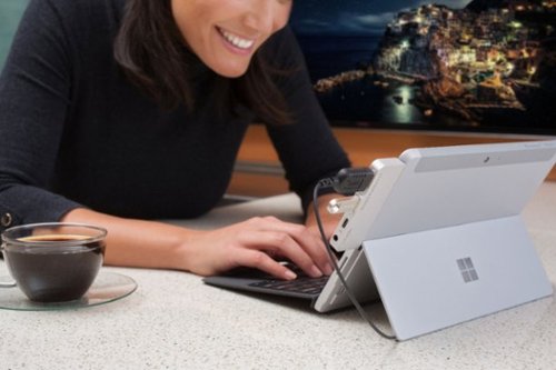 Hyper 4-Port USB-C Hub - USB-C Docking Station for Microsoft Surface Go - Silver BUY IN UAE