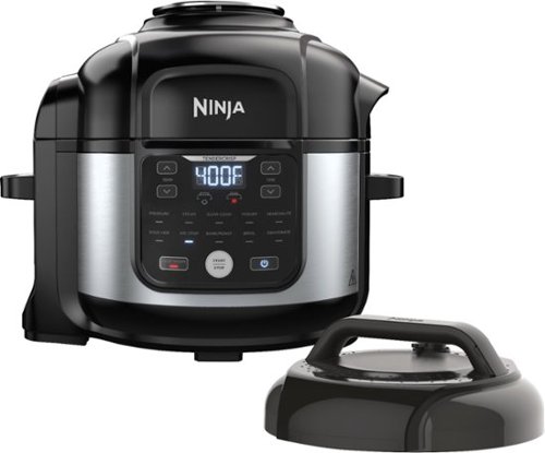Ninja Foodi 8qt 9-in-1 Deluxe XL Digital Multi Cooker with Air Fryer - Stainless Steel/Black