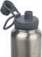 Takeya - Actives 40-Oz. Insulated Water Bottle with Spout Lid - Stainless Steel-Angle_Standard