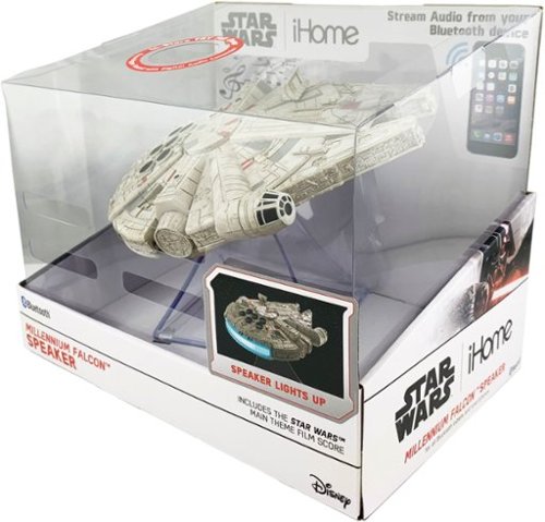 eKids Star Wars Millenium Falcon Portable Bluetooth Speaker - Black/Tan WHERE TO BUY