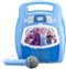 eKids - Frozen II Bluetooth MP3 Karaoke System - White/Light Blue-Front_Standard