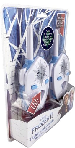 eKids Disney Frozen II Walkie Talkies - White/Light Blue WHERE TO BUY