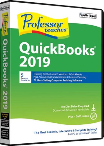 Individual Software - Professor Teaches® QuickBooks® 2019