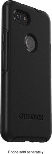 OtterBox - Symmetry Series Case for Google Pixel 3a - Black-Angle_Standard 