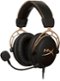 HyperX - Cloud Alpha Wired Stereo Gaming Headset for PC, PS4, Xbox One and Nintendo Switch - Gold-Front_Standard