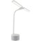 OttLite - Dual Shade LED Lamp with Bluetooth Speaker and USB Port - White-Angle_Standard