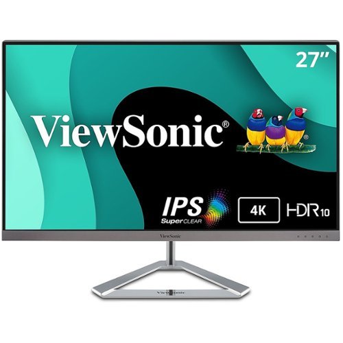 ViewSonic - 27 LCD 4K UHD Monitor (DisplayPort HDMI)