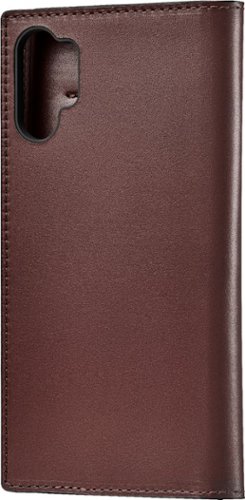  Platinum™ - Leather Folio Case for Samsung Galaxy Note10+ and Note10+ 5G - Bourbon