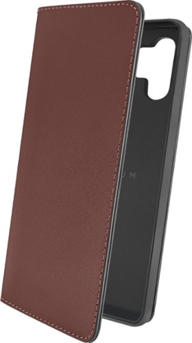 Platinum™ Leather Folio Case for Samsung Galaxy Note10+ and Note10+ 5G - Bourbon GLOBAL SHIPPING