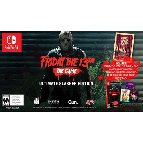 Gun Media Friday the 13th: The Game Ultimate Slasher Edition - Nintendo Switch WORLDWIDE DELIVERY