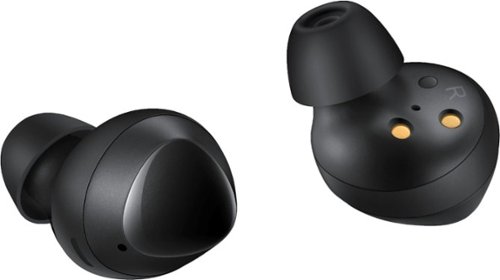 Samsung - Geek Squad Certified Refurbished Galaxy Buds True Wireless Earbud Headphones - Black