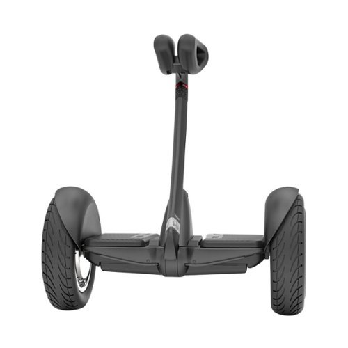 Segway - Ninebot S Self-Balancing Scooter w/13.7 Max Operating Range & 10 mph Max Speed - Dark Grey
