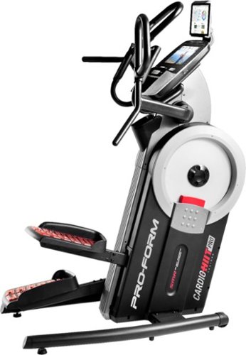 ProForm - SMART HIIT Pro Elliptical Trainer - Gray/Black/Red-Front_Standard 