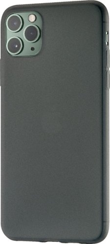 Insignia™ Ultra Thin Wrap Skin Case for Apple iPhone 11 Pro Max - Smoky Black WORLDWIDE DELIVERY