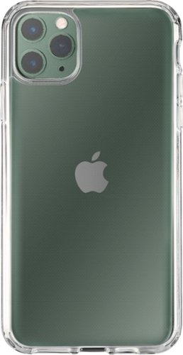 Insignia™ - Hard Shell Case for Apple® iPhone® 11 Pro Max - Clear